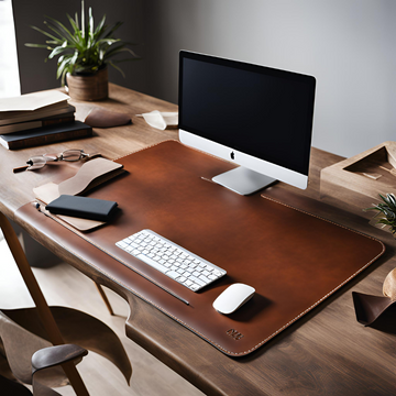 That Wow! Workspace Essential: A Leather Desk Mat to Transform Your Workspace