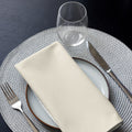 Off White Cloth Napkin Set