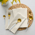 Off White Cloth Napkin Set