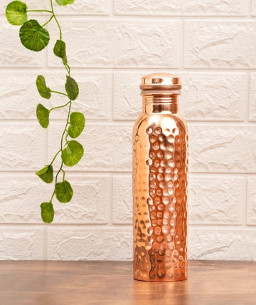 Hammered Copper Bottle