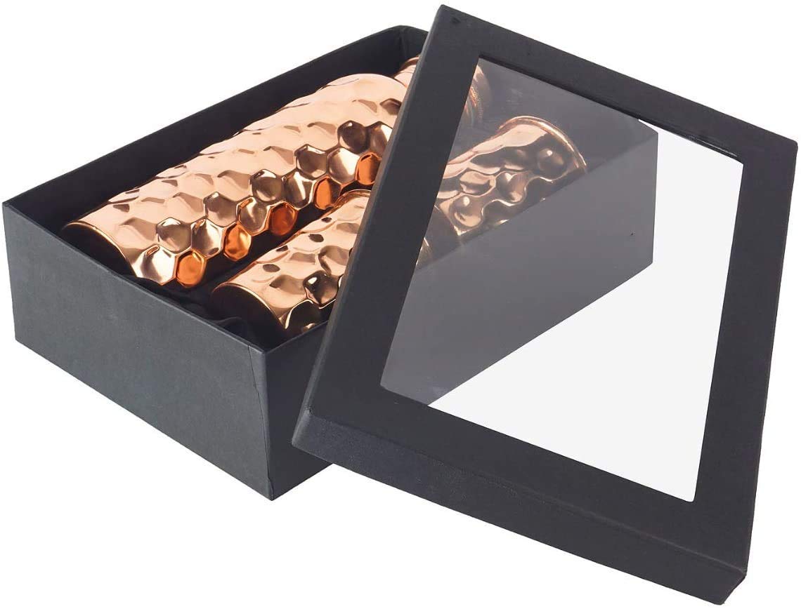 Diamond Pure Copper Bottle / Tumblers - Gift Set