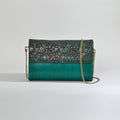 Emerald Etchings Carved Clutch