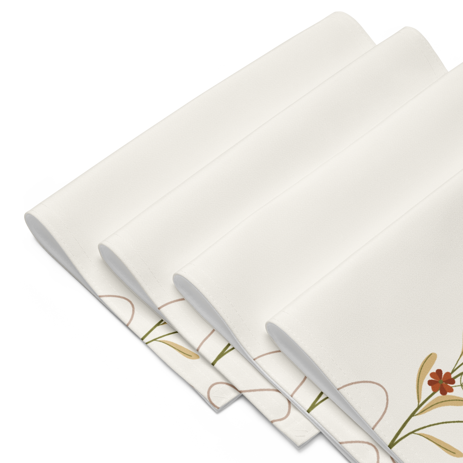 Off White Foral Placemat Set