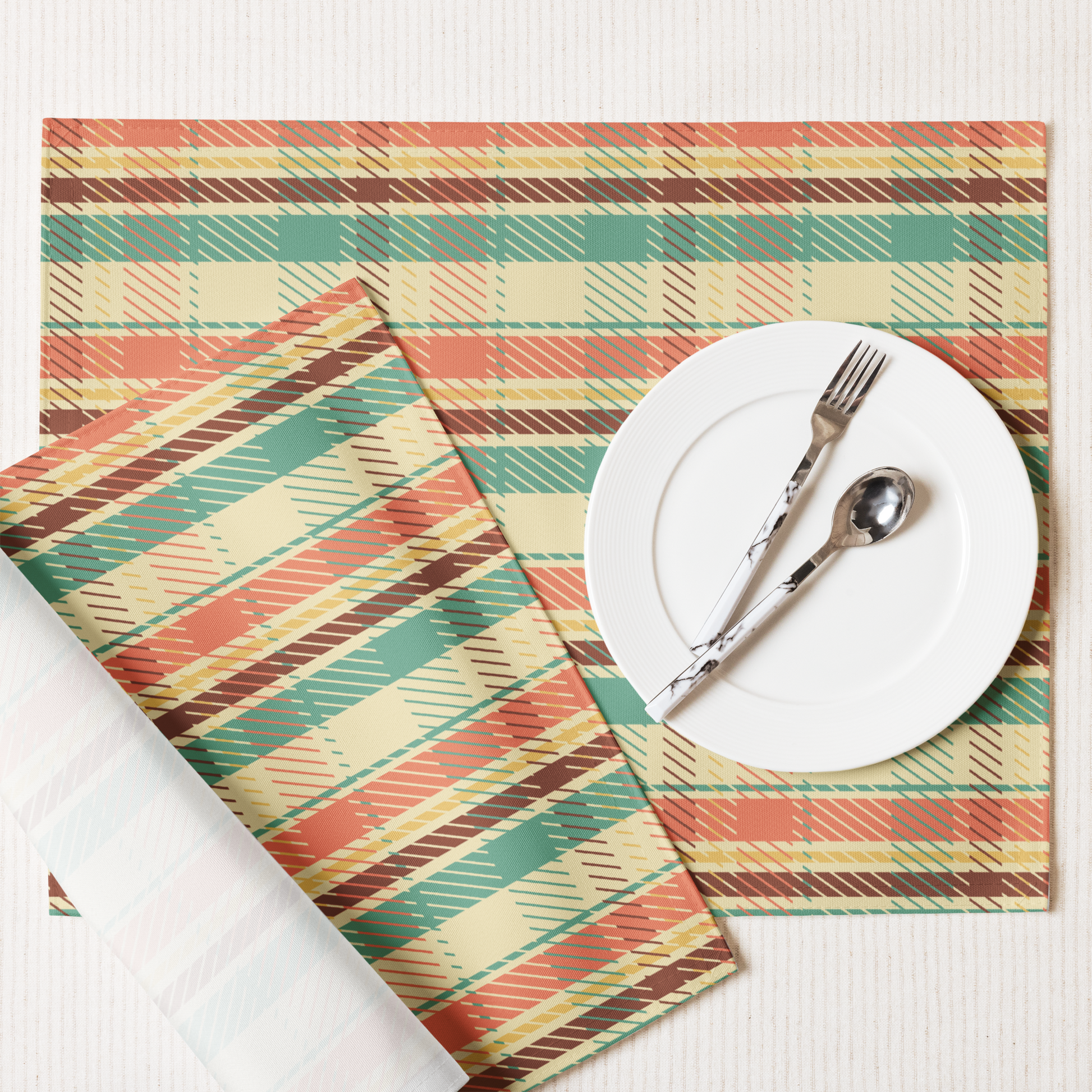 Check Placemat Set