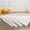 Creamy Lines Placemat Set