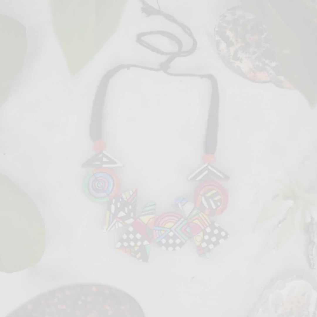 Green & Red European Chili Clay Jewelry Set – Handmade Statement Earrings | Perfect Mother's Day Jewelry