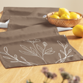 Brown Flower Runner